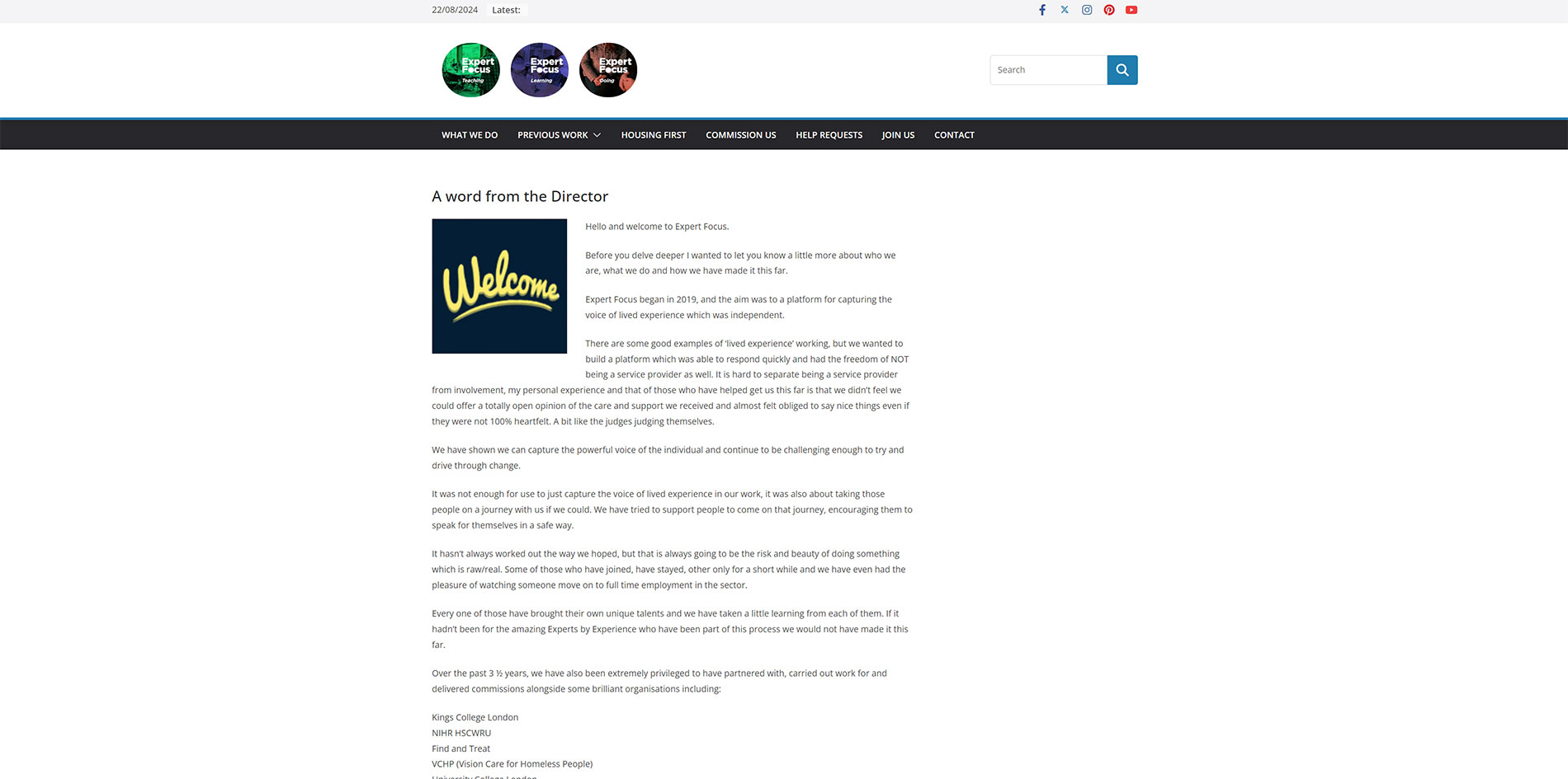 website - Expert Focus