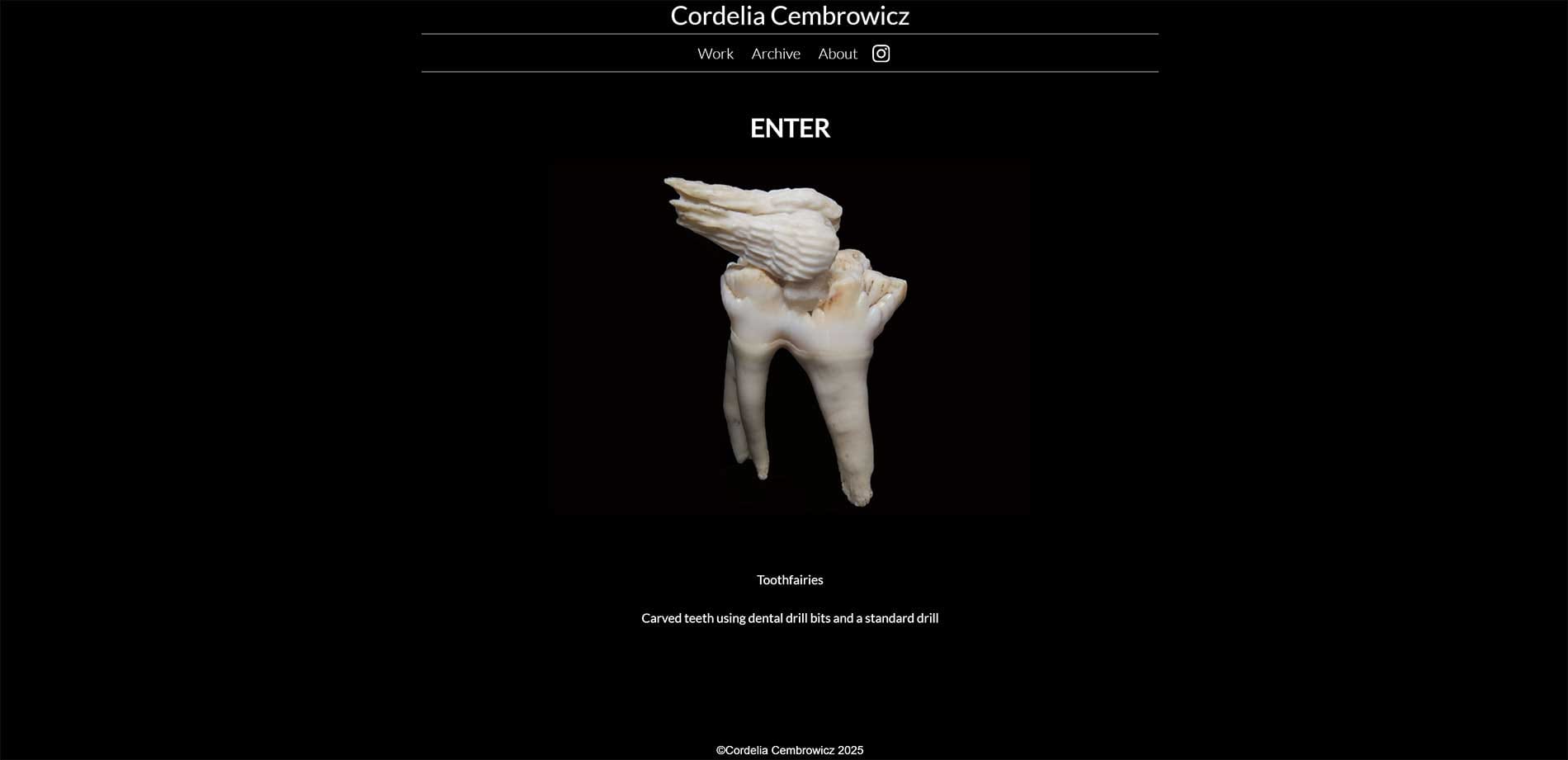 Cordelia Cembrowicz website