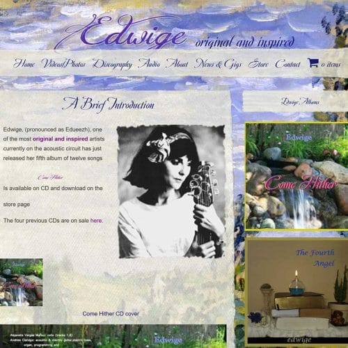Edwige ecommerce website