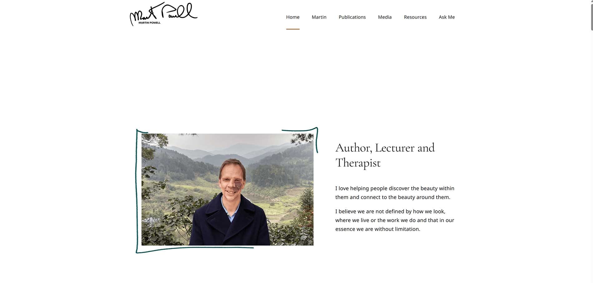 Martin Powell website